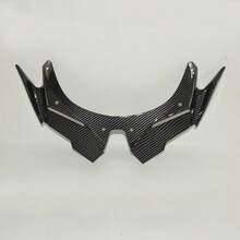 2022-2024 Kawasaki ZX25R/ZX4R 運動摩托車前擋風玻璃翼飾裝套件，耐刮 ABS 材質，提升運動車型外觀 - 十三號鳥嘴 - 查看 8