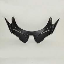 2022-2024 Kawasaki ZX25R/ZX4R 運動摩托車前擋風玻璃翼飾裝套件，耐刮 ABS 材質，提升運動車型外觀 - 十三號鳥嘴 - 查看 9