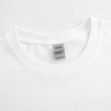 Camiseta para Mujer de Poliéster Manga Corta, Estampado de Corazón de Flores Estilo Acuarela, Casual Romántico De Moda Verano - Blanco - Ver 8