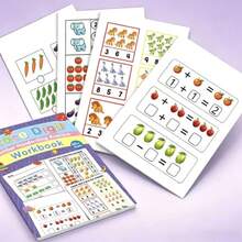 Trace Digit Handwriting Practice Workbook, Early Math Counting & Addition Activity Book, Educational Number Tracing Learning Worksheets - Math Exercise Book - View 2