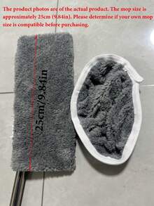 可重复使用的超细纤维拖把垫，干湿两用替换布，兼容扫地机器人，可水洗且经久耐用，不掉毛，适用于硬木、瓷砖和复合地板的深度清洁、除尘和日常家居清洁，不含拖把。 - 多色 - 查看 9