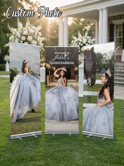 1 tấm banner tùy chỉnh, banner sợi polyester in ảnh cá nhân hóa. Poster chữ ảnh cưới tùy chỉnh, poster tốt nghiệp bằng vải canvas không khung tùy chỉnh, poster chào mừng đám cưới, poster tiệc sinh nhật tùy chỉnh, mẫu biển chào mừng đám cưới, poster chào mừng tốt nghiệp, đồ dùng đám cưới, đồ trang trí đám cưới.