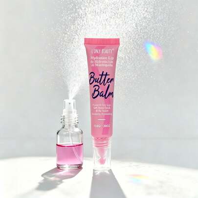 Bálsamo labial hidratante, hidratante, hidratante, anti - seco y agrietado- rosa