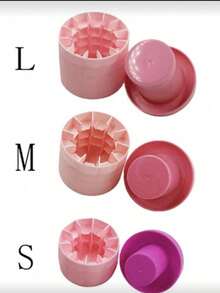 1pc Silicone Portable  Tray, 3D Cylinder Ice Maker, Easy Release Multi-Cavity Silicone  Mold Tray With Simple Bucket Structure, Suitable For Home, Bar, Club And Outdoor Summer Beverage Preparation, Fit For Cocktails And Fruit Matching, Kitchen Utensil, Kitchen Accessory - Nhiều màu - Xem 9