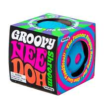 Schyl-Ing Ne-Doh 蘑菇捏捏樂 - The Groovy Glob! - 隨機配色 - 柔軟感官紓壓玩具,獨特擠壓觸感,成人壓力緩解與桌面裝飾 - 彩色 - 查看 10