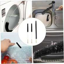 Dryer Vent Cleaner Brush Set - Lint Brush, 27.6 Inch Flexible Refrigerator Coil Brush, Lint Trap Cleaning Tools, Duct Cleaner For Washer And Dryer - View 3