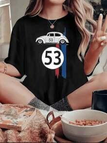 1 pieza Camiseta de Mujer para el Mes de la Historia Negra BHM - Diseño de Herencia Africana con 365 Días y Fechas Significativas Impresas, Cuello Redondo Suave, 210g, 100% Algodón, los diseños están completamente impresos. Unisexo. - Negro 9 - Ver 1