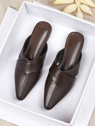 2026 Spring/Summer New Square Toe Flat Loafers, Casual Soft Bottom British Style Slip-On Shoes For Women, Large Size 41-43