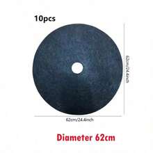 1pc Round Tree Protection Mat, Cover Fabric, Barrier, Indoor/Outdoor Garden Plant Cover, Brand New - Black - View 23