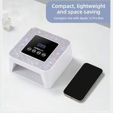 LIMEGIRL SUN BM-23 钻石水钻 UV LED 美甲灯,USB 接口,4 档定时设置,快速固化美甲灯,适用于美甲沙龙和家庭使用 - 彩色 - 查看 7