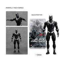 Marvel 漫威动作人偶和创意桌面玩具——趣味收藏品，送给孩子和粉丝的完美节日礼物 - 彩色 - 查看 4