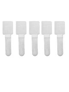 5 chiếc dây buộc cáp khóa dán, kẹp quản lý dây điện, dụng cụ sắp xếp bàn làm việc, giá đỡ cáp máy tính - A - Xem 10