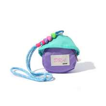 Niche Design Small Round Bag Contrasting Color Change Bag Retro Old Mini Bag  Storage Bag Hip Hop Pendant - Multicolor - View 15