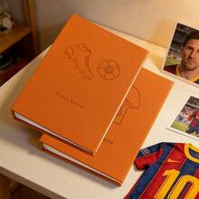 8 Inch Large Capacity Football Photo Album, Faux Leather Cover With 8 Fashion Sports Styles, Slip-In Album Holds 200 Photos, 50 Pages, For Wedding, Kids, Sports, Travel, Family And Baby Memory Collection - Multicolor - View 7