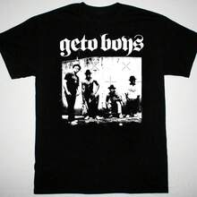 Camiseta de la banda de Hip Hop Geto Boys, negra, manga corta, todas las tallas S-5XL JM143 - Negro - Ver 4