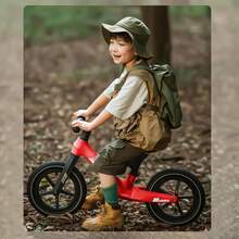 Bicicleta de Equilibrio para Niños de 1 A 3 Años con Asiento Ajustable, Bicicleta Sin Pedales Muy Ligera para Niños de 2 A 6 años, El Regalo para Un Niño - Verde - Ver 3
