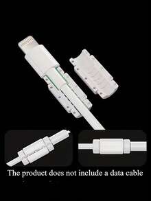 PVC 電纜保護套，耐用充電線套，適用於手機、USB、平板電腦數據線，非電子充電線保護配件 - 多色 - 查看 7
