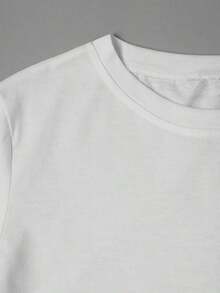 1 pieza de camiseta vintage de la  de Amalfi, Italia |     Estampado de Verano con Langosta, Sardinas, Aceitunas, Vino y Limones |     Camiseta Casual de Manga Corta con Cuello Redondo para Mujer, Primavera/Verano 2026, Estampado de Letras, Hombros Caídos, Estilo Y2K, Algodón, Manga Corta, Estilo Urbano Casual con Múltiples Opciones de Color. Transpirable y de Alta Calidad. - Blanco - Ver 3