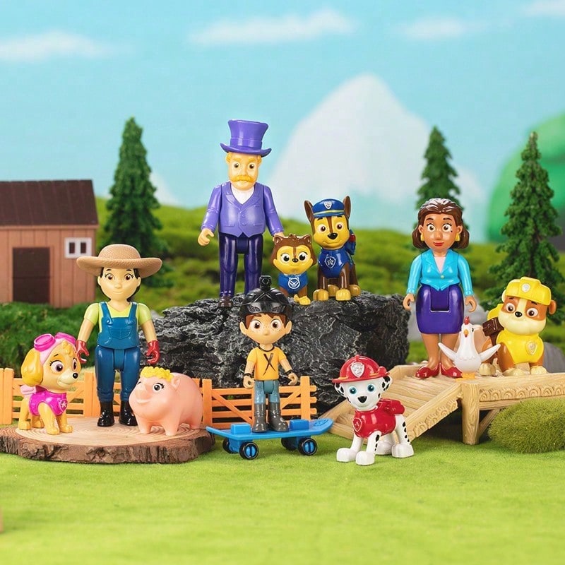 Spin Master Spin Master 官方汪汪队立大功毛绒狗狗玩具 - 动画系列可收藏可爱小狗玩偶，儿童角色扮演必备礼物 - 彩色 - 查看 1