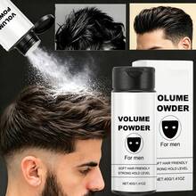 1pcs/3pcs Men's Fluffy Powder, Men's Hair Powder Styling, Thickening Powder, Hair Fluffy Powder, Hair Fluffy Texture Spray, Powerful Styling And Natural Matte Effect, Oil-Control And Cleansing - White - View 1