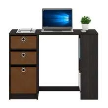 Computer Study Writing Desk, Espresso, Model:15110EXBR - Espresso - View 10