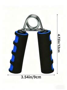1pc Anti-Slip Fingerprint Grip Strengthener - Office & Gym Stress Relief Toy, Hand Exerciser To Improve Grip Strength, Relieve Anxiety, Unisex Fitness Gift - Multicolor - View 3