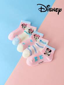5/1 Đôi tất Disney, Tất trẻ em Disney Công chúa dễ thương mùa xuân/hè, Tất hồng Disney dễ thương dài đến bắp chân, Tất hoạt hình Hàn Quốc cho bé trai thoáng khí mùa hè, Quà tặng tất cho trẻ em - Nhiều màu - Xem 12