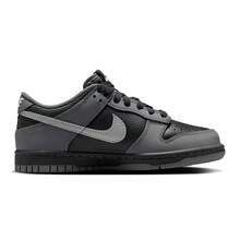 Nike DUNK Low 黑色休闲运动鞋，复古滑板鞋，IM6028-010 - 黑灰 - 查看 4