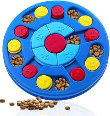 Dog Puzzle Toys Interactive Toy For Puppy IQ Stimulation &Treat Training Games Treat Dispenser For Smart Dogs, Puppy &Cats Fun Feeding (Level 1-3)… - Default - View 6