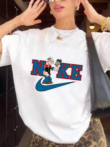 Dam-T-shirts - Vitt - Visa 3