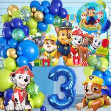 Navy Blue, Green & Blue Foil Number Balloons Decorations, Happy Birthday Balloon Set Perfect For Adult Birthday Party Wall Decor - View 5