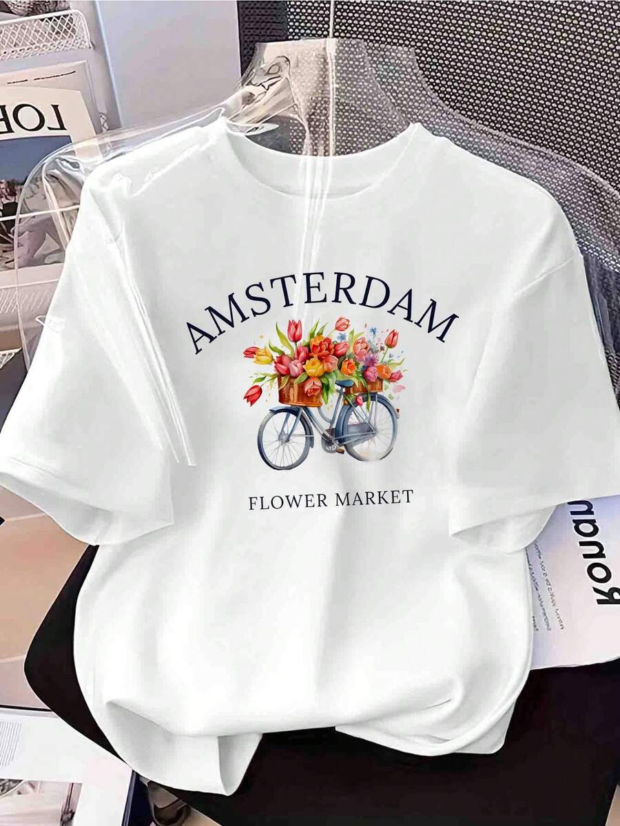 Women T-Shirts - White - View 1