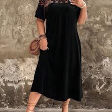 Women Long Dresses - 黑色 - 查看 7