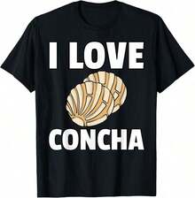 Camiseta Concha Pan De Dulce Mexican Bread para mujeres, camisetas gráficas, tops cortos, conjuntos, tops, camiseta - Blanco - Ver 2