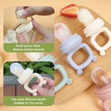 Personalized Name Gift, Baby & Toddler Fruit & Vegetable Teething Toy, Feeding Utensils - Multicolor - View 4