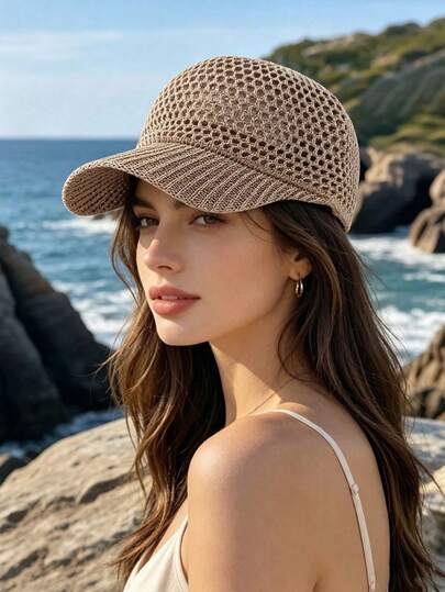 Outdoor Sun Protection Baseball Cap, Unisex Summer Cool Hat, Breathable Mesh, Fishing And Hiking Cap,Outdoor Casual Hat, Classic Sun Hat, Sun Protection Fishing Hat, Men's And Women's Breathable Mesh Versatile Baseball Cap, Baseball Cap