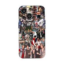 Los miembros del collage de  son vibrantes.funda de teléfono Fundas compatibles con ,Apple,VIVO,OPPO,,, y Honor.Fabricadas en silicona TPU,ofrecen protección contra golpes y caídas. - Negro - Ver 2