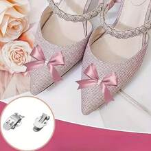 10pcs Elastic Detachable Shoe Clips Flower Decor DIY Accessories - View 4