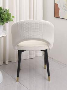 Bộ bọc ghế đơn giản, đa năng, kiểu dáng rỗng ruột, thiết kế nguyên khối. - trắng - Xem 5