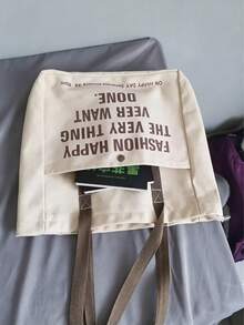 Canvas Tote Bag For Women, Versatile Shoulder Bag With Large Capacity, Suitable For School, Commuting, Daily Use - Multicolor - View 6
