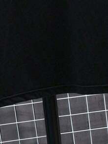 Camiseta de verano casual de manga corta con cuello redondo y estampado de moda para hombres, lavable aáquina, cómoda ropa casual para exteriores, camisa lavable aáquina - Negro - Ver 6