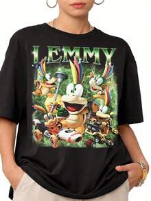 Women T-Shirts - Black - View 1