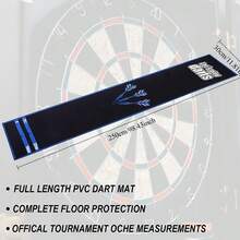 1pc Professional Universal Dart Mat Indoor Home Use Dart Protection Mat Compatible With Steel Tip And Soft Tip Darts With Standard Throwing Scale And Marking Lines Precise Positioning Throwing Station No Need For Repeated Measurement Floor Protection Mat Anti-Scratch For Wooden Floor And Tile Anti-Dart Tip Wear Bottom Non-Slip Stable No Sliding No Shifting Flat Durable Indoor Leisure Entertainment Home Dart Accessories Daily Family Recreation Indoor Stress Relief Sports Equipment Dart Matching Foot Mat Thickened Wear-Resistant No Floor Damage Professional Dart Training Auxiliary Mat Home Leisure Table Game Entertainment Matching Non-Slip Dart Station Mat Adult Indoor Dart Play Dedicated Protection Floor Mat - Multicolor - View 9
