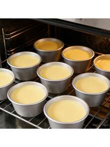 1 khuôn bánh mini, khuôn làm bánh pudding, thạch, khuôn pudding caramel tự làm, khuôn bánh nhỏ, khuôn làm bánh pudding tại nhà, dụng cụ làm thạch tráng miệng, thích hợp cho Giáng sinh, Halloween, Ngày của Mẹ, tiệc sinh nhật, các ngày lễ, làm bánh tại nhà. - Xem 9
