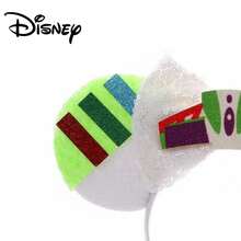 Băng đô tai chuột Mickey và Buzz Lightyear của Disney, phụ kiện chụp ảnh chất lượng cao, thiết thực và đa năng, cần thiết cho các bữa tiệc và chuyến đi chơi ở công viên giải trí, phù hợp cho mặc hàng ngày/sinh nhật/ngày lễ, phụ kiện đội đầu hóa trang, đạo cụ chụp ảnh sinh nhật, vật dụng không thể thiếu khi check-in, trang phục phong cách cổ tích dễ thương. - Xem 4