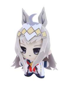10厘米/3.93英寸 赛马娘 - Pretty Derby 毛绒玩具 小栗帽 毛绒玩具 装饰创意礼物 儿童生日派对 家居女孩房间装饰 游戏收藏品 - 灰色 - 查看 5