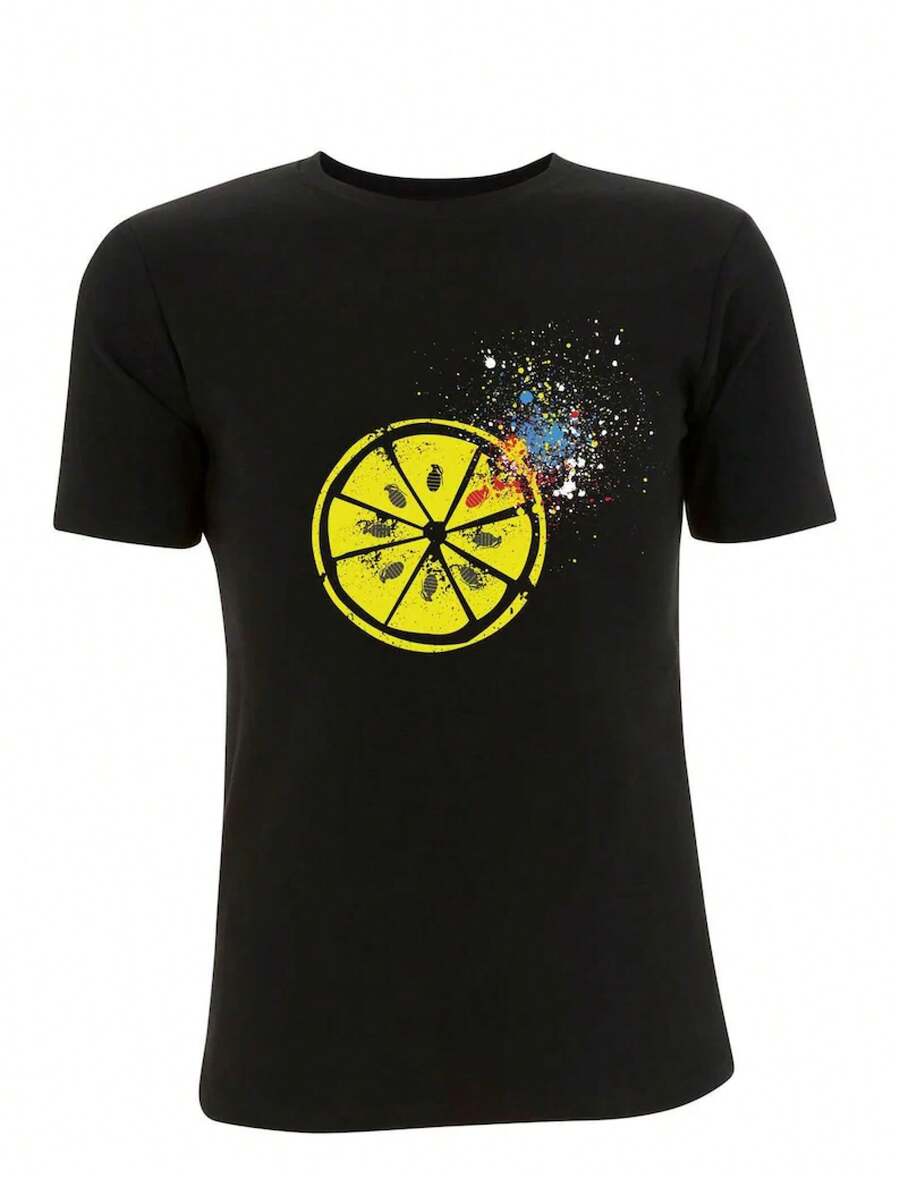 Men T-Shirts - Black - View 1