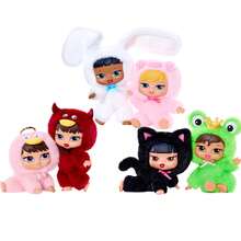MGA Entertainment 時尚娃娃盲盒鑰匙圈附驚喜配件，可愛收藏款，適合開箱與桌面裝飾 - 彩色 - 查看 5