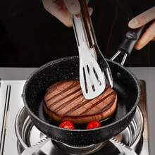 1pc Small Non-Stick Pan, Easy To Clean, Suitable For Frying Eggs, Compatible With Induction Cooktop And Gas Stove, Suitable For Any Meal Throughout The Day, Suitable For Home Kitchen And Camping, Space-Saving Cooking Tool - View 4