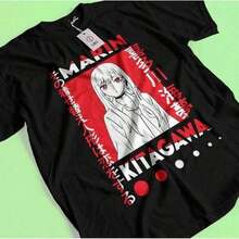 Camisetas unisex estampadas, transpirables,% algodón. EasterPlus Size Men's-Shirt Marin Kitagawa Anime Character Red And White Text Design On Black Shirt Unisex-Shirt,1PC Fashion Casual Top 180 G Heavy Cotton Shirt Pullover Style Shirt Chic Spring And Summer Vacation Tops - Cute Shirts Holiday Festivals, EasterOutings,Camisetas de anime japonés, productos con personajes de anime, camisetas con diseños de celebridades populares, camisetas del Mundial, estilos unisex,playeras de hombre,ropa de hombre,camisas de hombre,blusas para mujer,blusas casuales para dama,playeras de mujer,tops,Daily Outfit,Hot Weather ,,-Shirt - Blanco - Ver 7